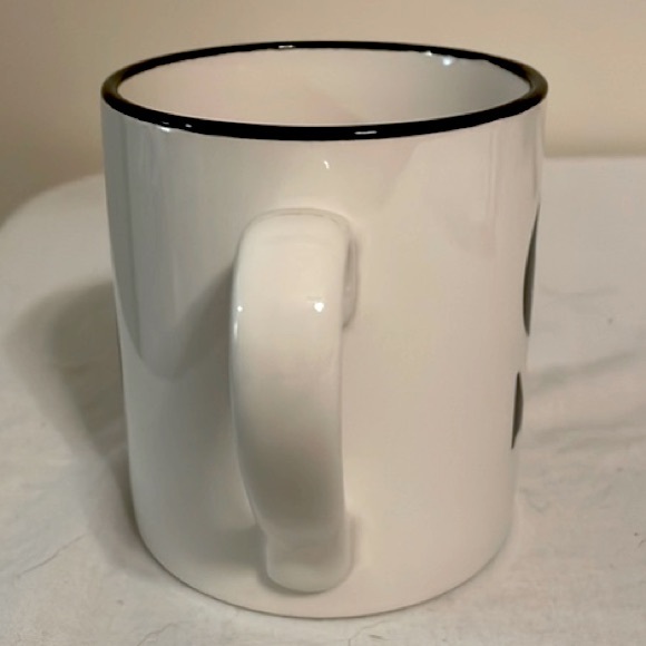 THRESHOLD Monogram S Letter Stoneware Coffee Tea Mug Cup 16 oz - Picture 4 of 9
